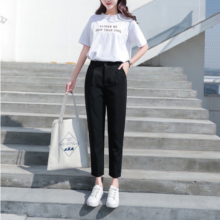 quần tây công sở (hình thật phía sau)