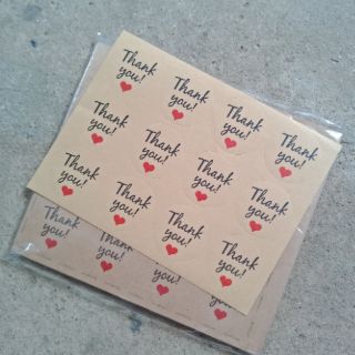 Sticker dán Thank you siêu rẻ
