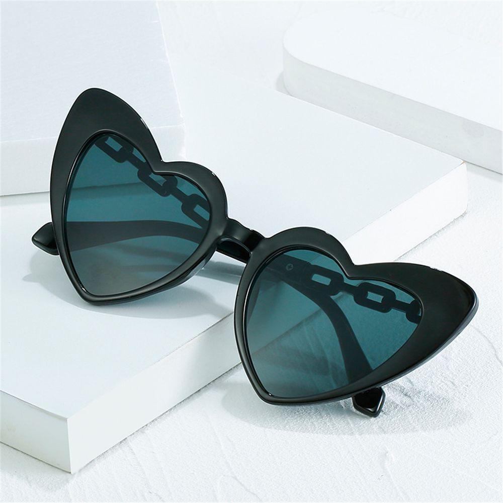 Kính Mát Gọng Kim Loại Hình Trái Tim Thời Trang