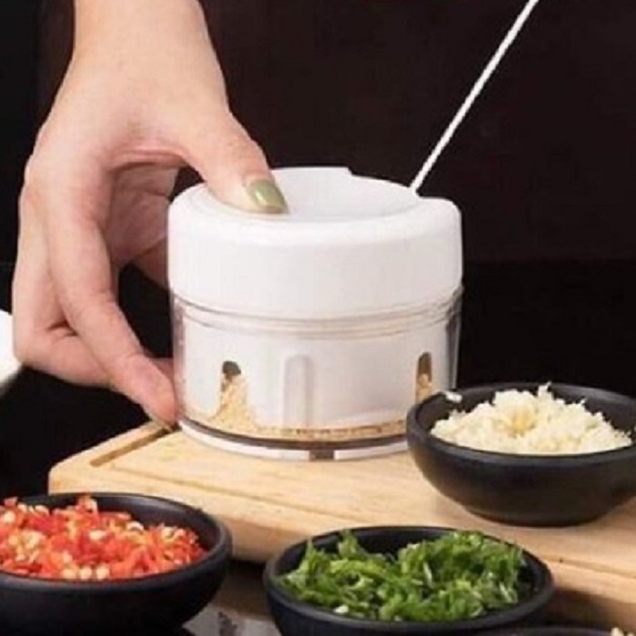 Dụng Cụ Xay Tỏi Ớt Cầm Tay Mini Food Chopper