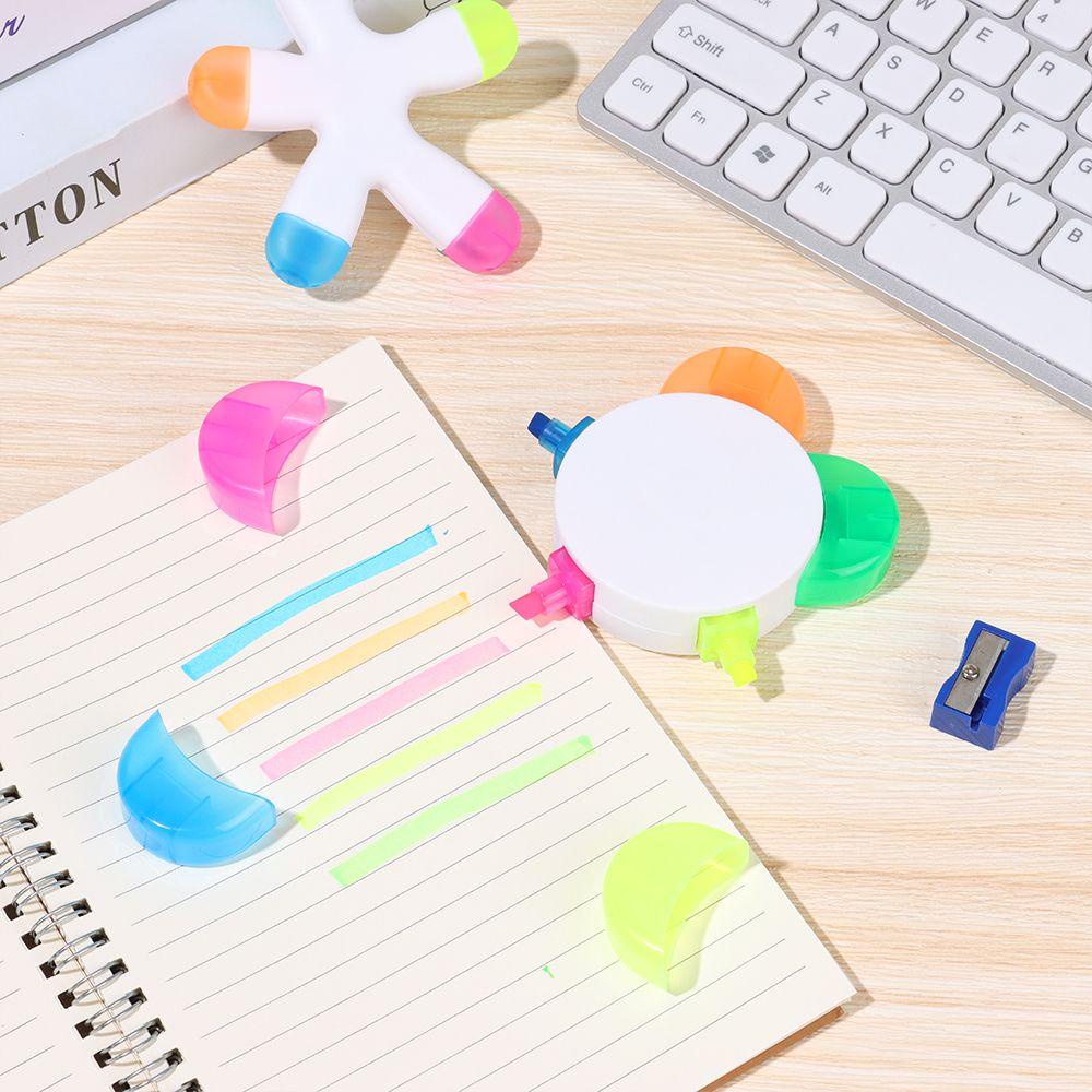 Bút Bắt Sáng LAYOR1 5 Trong 1 Tích Hợp Bút Màu Sắc Nhỏ Gọn