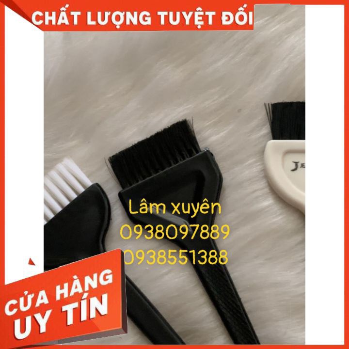 [FREESHIP] chổi quét thuốc nhuộm, lược nhuộm tóc 1 đầu, lông mềm, nhựa cao cấp, không bám thuốc nhuộm, dễ vệ sinh