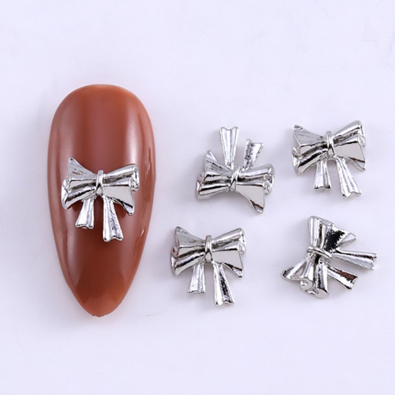 Set 10 Phụ Kiện Trang Trí Móng Tay Nghệ Thuật Hình Trái Tim Xinh Xắn
