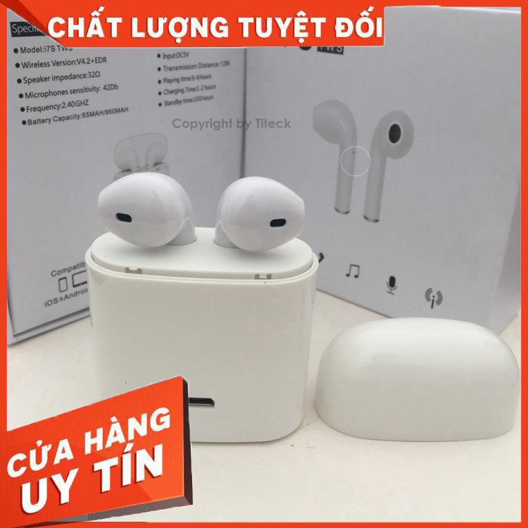 - [ HOT TREND ] TAI NGHE BLUETOOTH AIRPOD I7S TWS