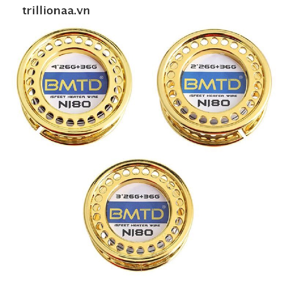 Cuộn Dây Nhiệt Ni80 Dài 5m Có Thể Xây Dựng Lại 2 / 3 / 4 * 26G + 36G