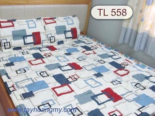 Drap bộ Coton Thắng Lợi ( ko mền )