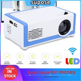 [SUPOSE]Máy chiếu mini M1 độ phân giải cao 1080p 100 240v