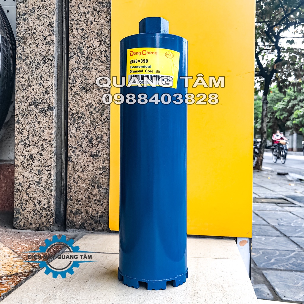 Mũi Khoan Rút Lõi Bê Tông Phi 96 x 350mm Dongcheng
