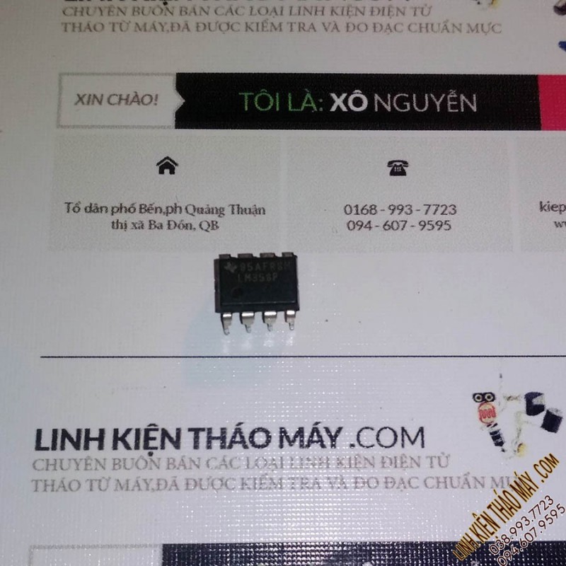 IC khuếch đại thuật toán LM358