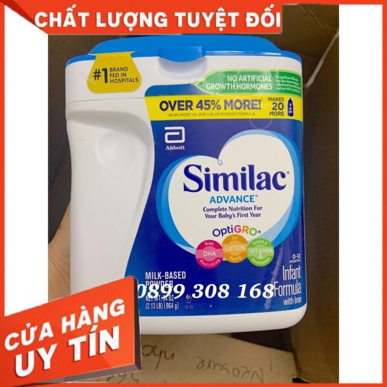 Sữa bột SIMILAC ADVANCE size 964g