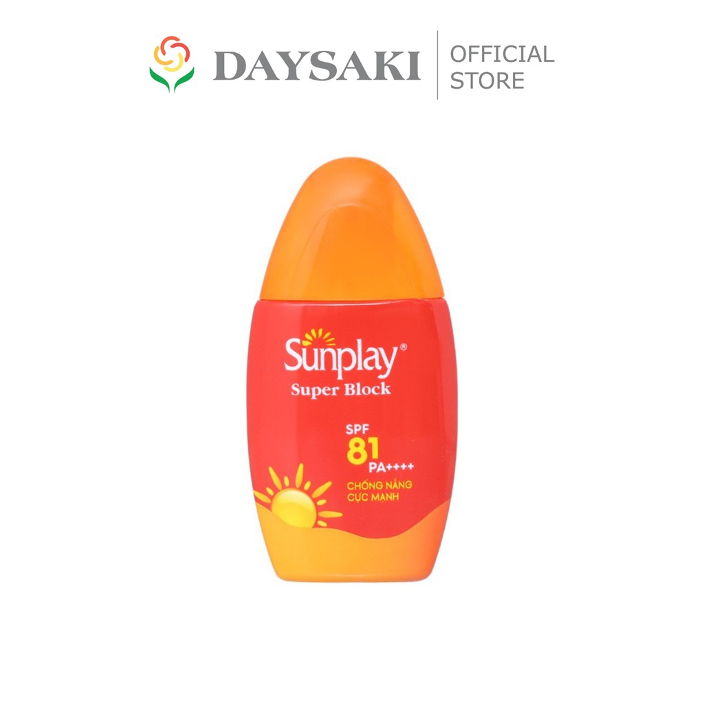 Sunplay Sữa Chống Nắng Cực Mạnh Super Block SPF81 30g, 70g