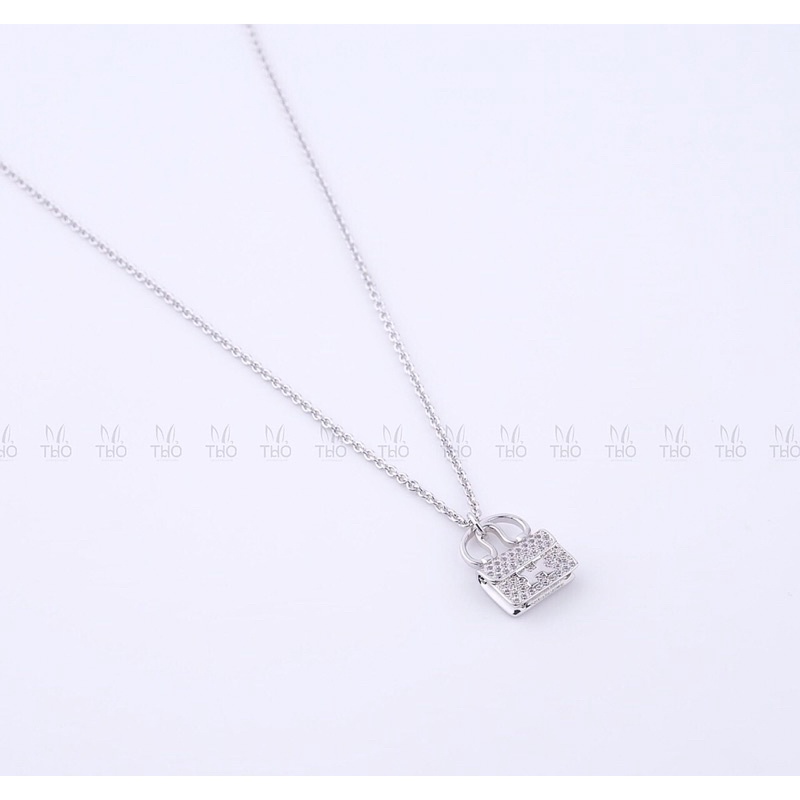 Dây chuyền mặt hình túi tiền bạc chuẩn