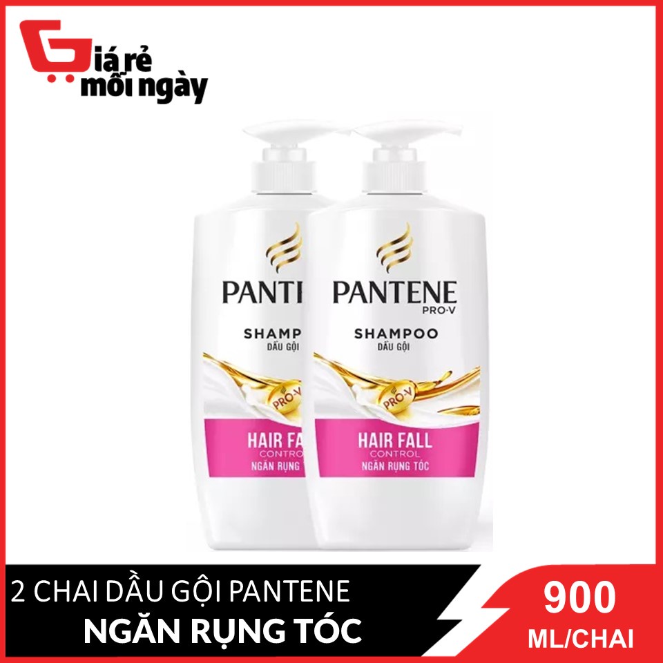 COMBO 2 Chai dầu gội Pantene Ngăn rụng tóc 900mlX2