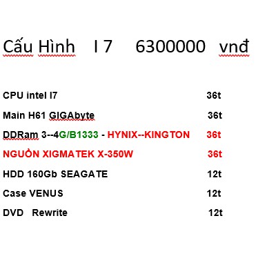 CPU I 7-HỌC TẬP-GIẢI TRÍ | BigBuy360 - bigbuy360.vn