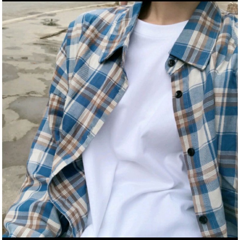 Áo sơmi Nelly caro nam nữ