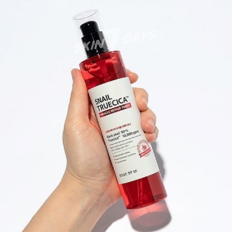 Nước Hoa Hồng Some By Mi Snail Truecica Miracle Repair Toner 135ml Toner Ốc Sên Mờ Sẹo