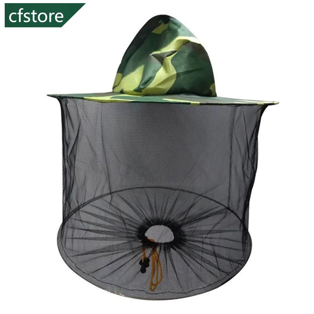 1 Mũ Cao Bồi Chống Ong Đốt / Côn Trùng Bảo Vệ Mặt K2R7