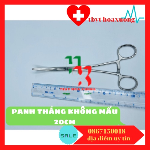 Panh Y Tế - Panh Thẳng , Cong Không mấu 12cm - Chính Hãng PAKISTAN