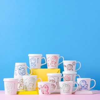 Cốc sứ Doraemon Doremon hình nổi không nắp Cốc Doraemon