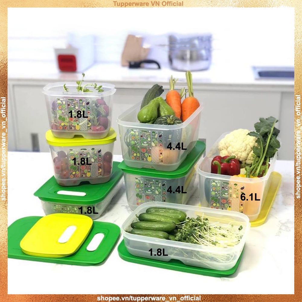 Hộp lẻ Ventsmart có nút hô hấp (hộp lẻ) Tupperware