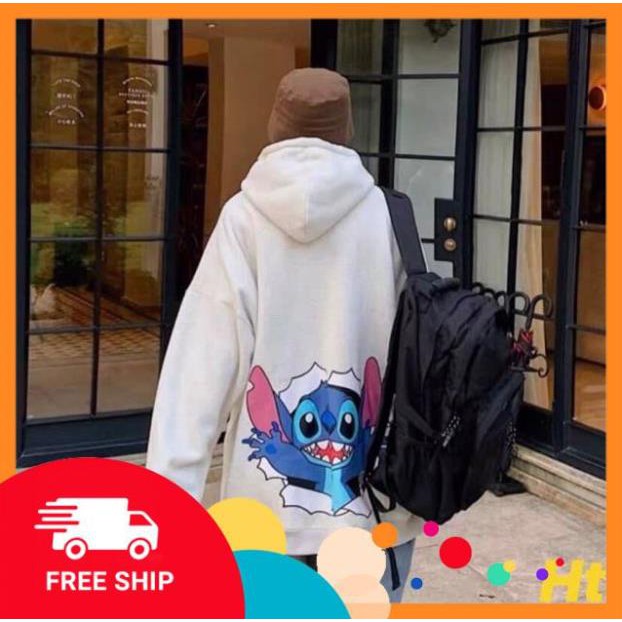 FREESHIP - XẢ KHO CẮT LỖ Áo hoodie Stich vỡ