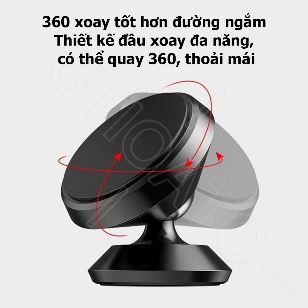 GTIOATO Giá Đỡ Điện Thoại Trên Ô Tô Giá Đỡ Điện Thoại Nam Châm Chân Đế 360 Độ KẹP ĐiệN ThoạI Oto Giá Để ĐiệN ThoạI TrêN Ô Tô Cửa Thoát Khí GắN ĐiệN ThoạI TrêN Xe HơI Giá Đỡ Điện Thoại Từ Tính Trên Ô Tô Phụ KiệN Ô Tô