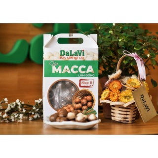 Hạt Mắc Ca Lâm Đồng- DaLaVi  -Đặc sản Đà Lạt -FREESHIP