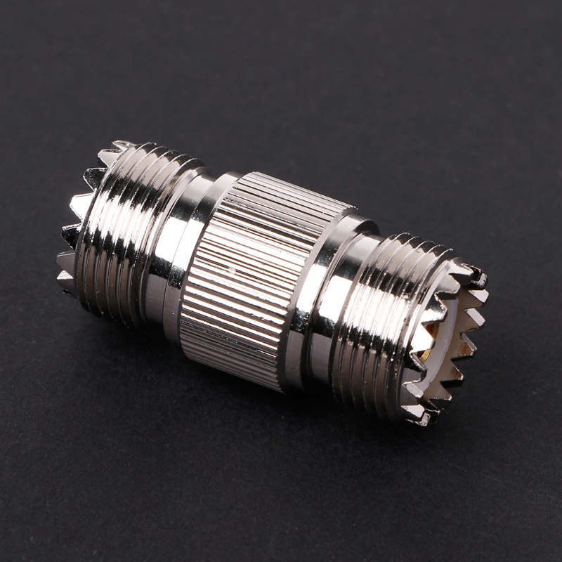 Đầu Nối Chuyển Đổi UHF PL-259 SO-239 Female Sang UHF Female Jack RF