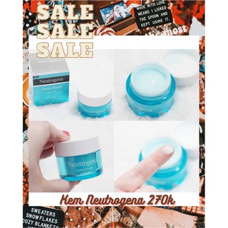[FULL BILL PHÁP] Kem dưỡng ẩm Neutrogena Aqua Gel Nội Địa Pháp