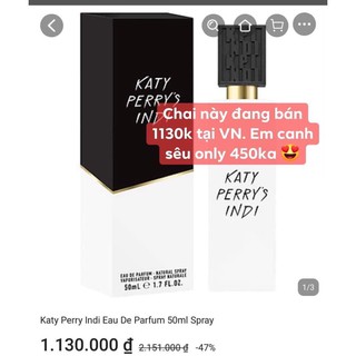 Nước hoa Katy Perry Indi - Bản dupe của Santal 33