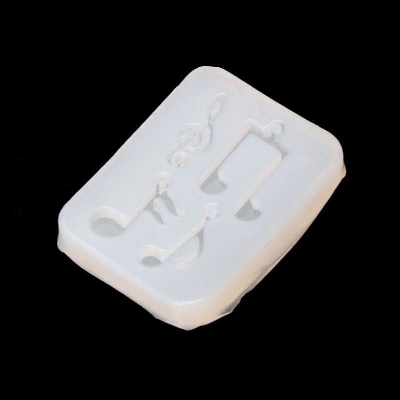 Khuôn Silicon Làm Bánh Đa Năng Tiện Dụng Hình Nốt Nhạc Xinh Xắn