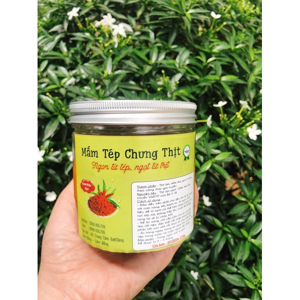 Mắm tép chưng thịt