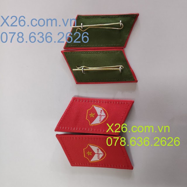 Ve áo (Phù hiệu, tiết áo)-GDQPAN