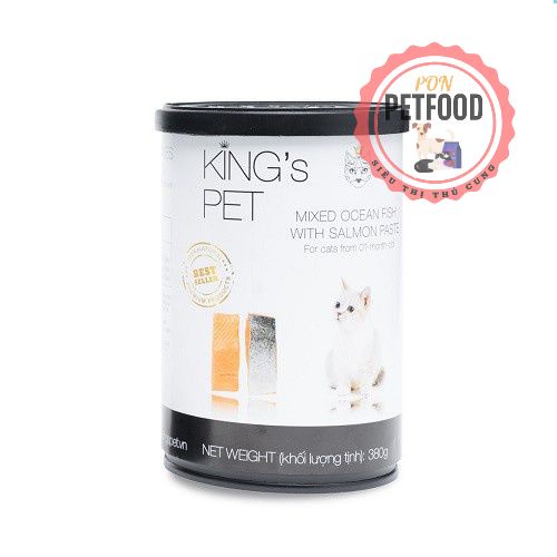 [CHÍNH HÃNG] PATE KING'S PET CHO CHÓ MÈO - LON 380G