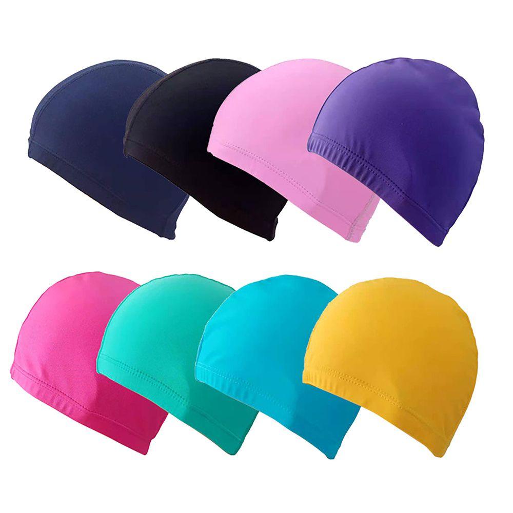 Mũ Bơi Vải Lụa Nylon Co Giãn Chống Thấm Nước Khi Chơi Thể Thao BERNARDO