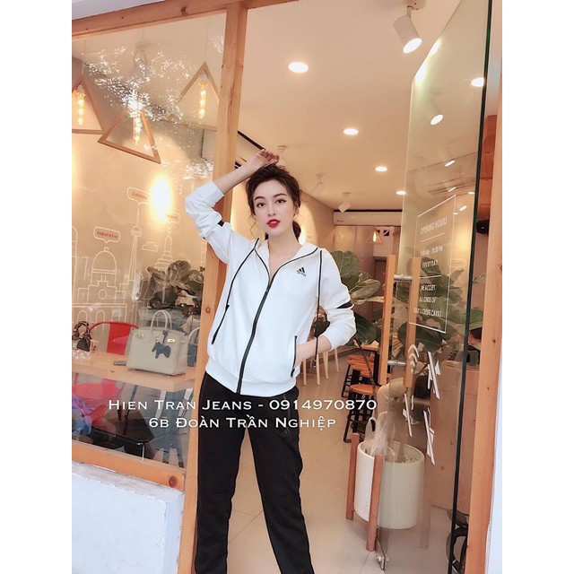 Bộ thể thao nữ khóa kéo | BigBuy360 - bigbuy360.vn