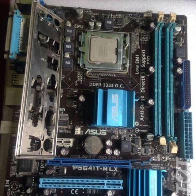 main asus g41 chạy ram ddr3 new 90% 20