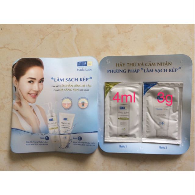 [XÃ LỖ CẬN DATE] Combo 10 dầu tẩy trang 4ml