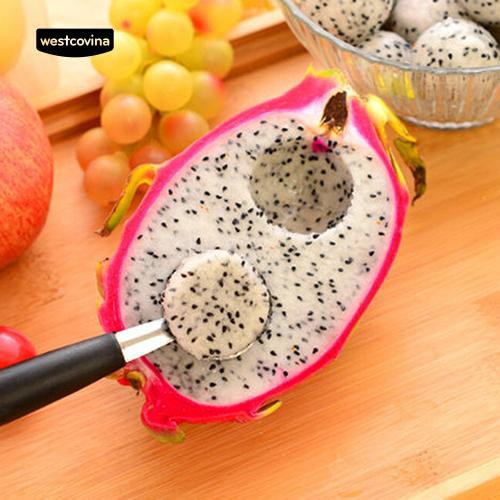 Muỗng Múc Trái Cây 2 Đầu Bằng Thép Không Gỉ