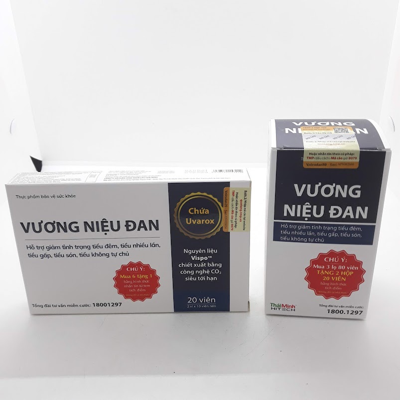 Vương Niệu Đan - Hỗ trợ giảm tình trạng tiểu đêm, tiểu nhiều lần, tiểu són, tiểu gấp, tiểu không tự chủ [Chính hãng]