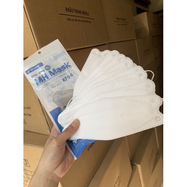 Khẩu Trang KF94 Chính Hãng Công Nghệ Hàn Quốc Chống Bụi , Khẩu Trang Kháng Khuẩn 4 Lớp chống lem son Cao Cấp
