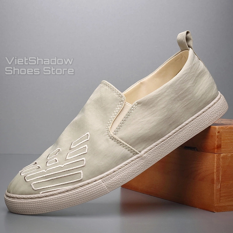 Slip on nam - Giày lười vải nam cao cấp thương hiệu BAODA - Vải polyester chống thấm 5 màu tuyệt đẹp - Mã 20201 | BigBuy360 - bigbuy360.vn