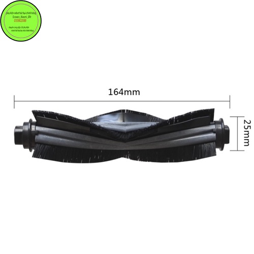 Bộ Phụ kiện khăn, giẻ, lọc hepa, chổi cuộn, chổi chính, chổi cạnh Robot hút bụi Ecovacs Deebot U2/Pro