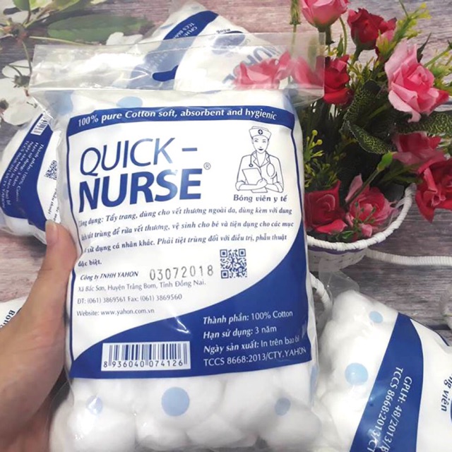 Bông nút tai Quick Nurse