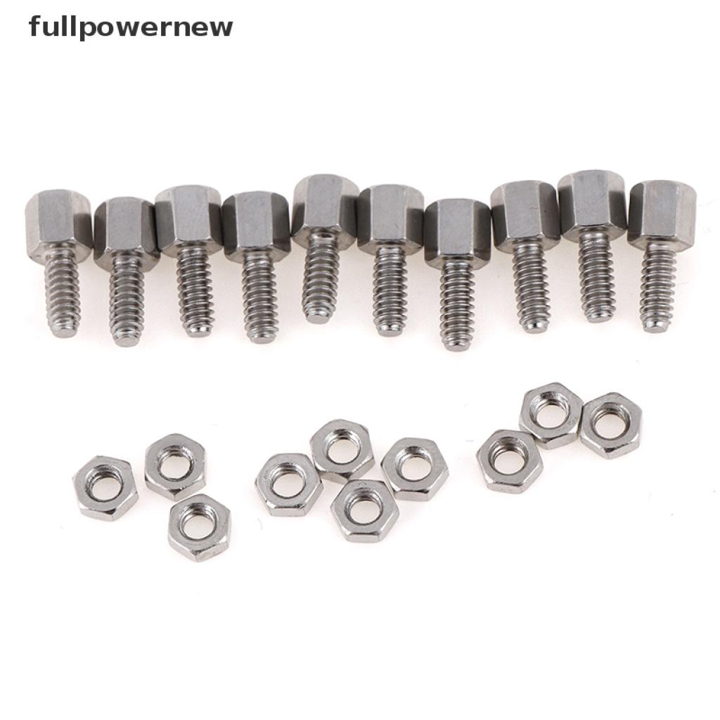 Bộ 10 bu lông + đai ốc ốc D-Sub Vga 5 + 7mm