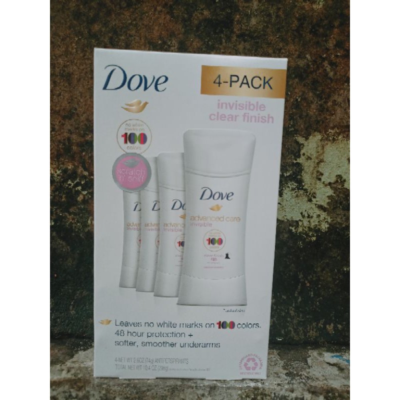 Lăn khử mùi Dove Advanced Care 74g ( 1. Cây)