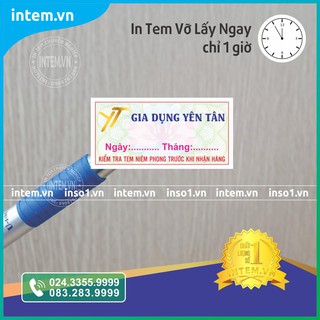 TEM NIÊM PHONG HÀNG HÓA