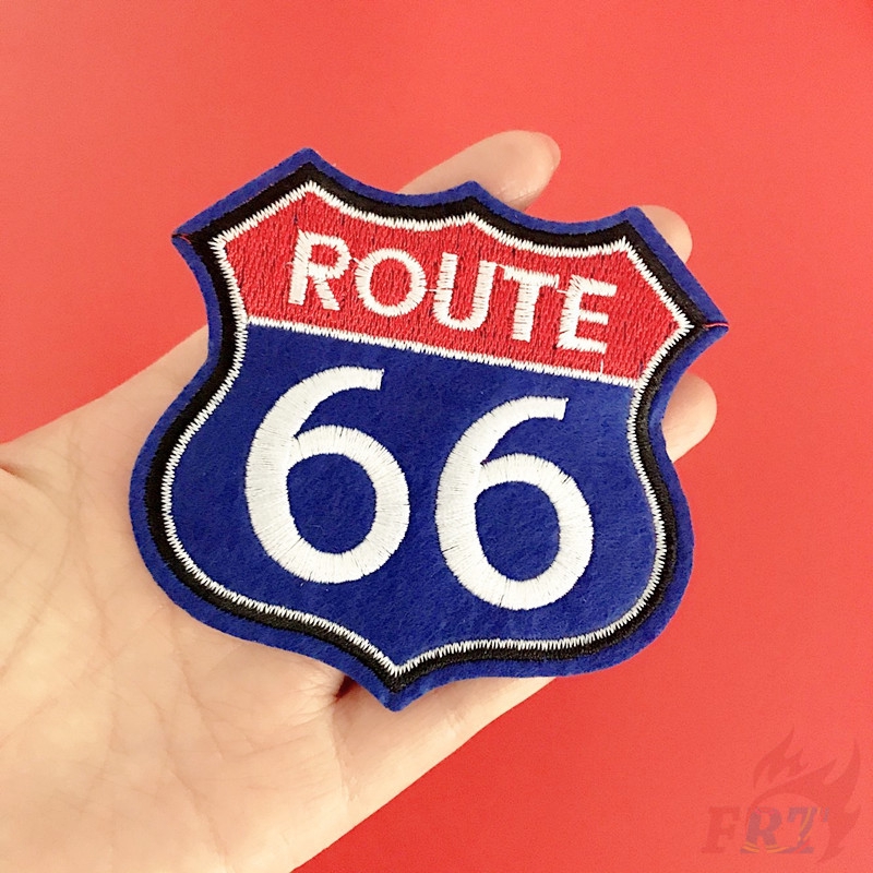 Miếng phù hiệu Route tự ủi độc đáo
