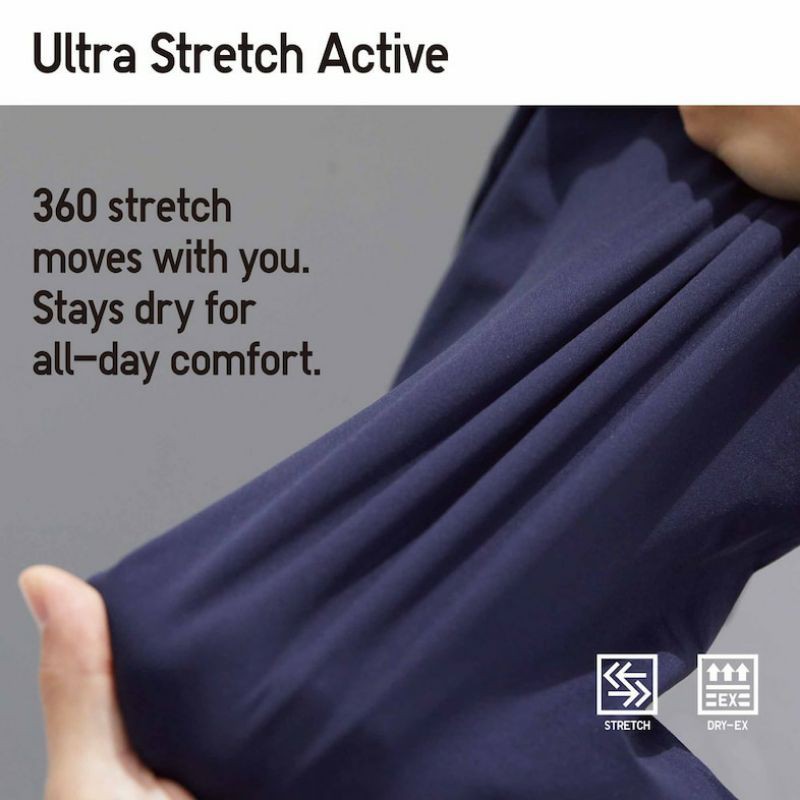 Quần Short Nam Uni Ultra Stretch Active Short -433056