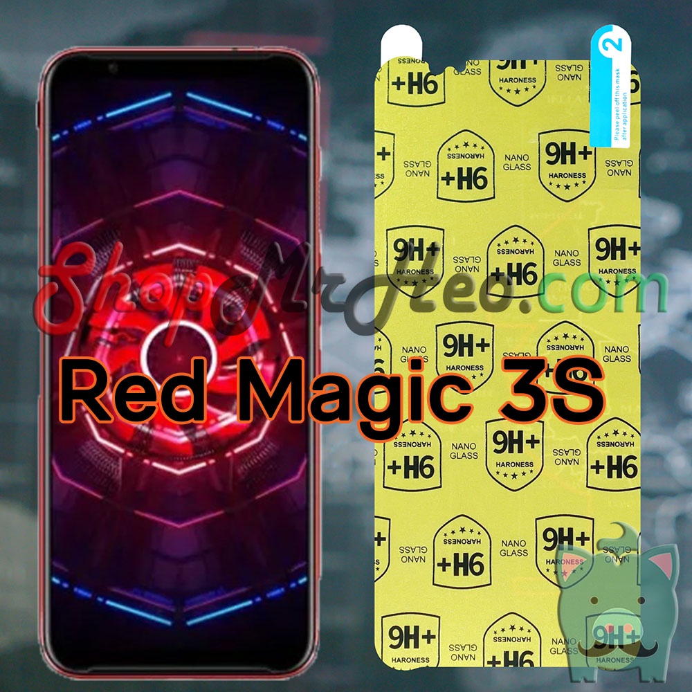 Dán Cường Lực Nano Dẻo ZTE Nubia Red Magic 6 - 6S - 6 Pro - 6R - Red Magic 5G - 5S - 3S